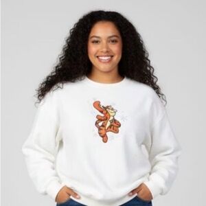 Disney Vintage-Style Tigger Fleece Sweatshirt ✨
